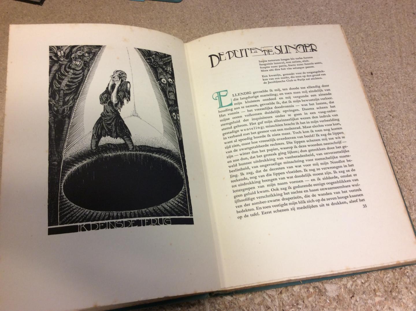 Poe, Edgar Allan | Illustraties/platen: Albert Hahn jr. - Fantastische vertellingen