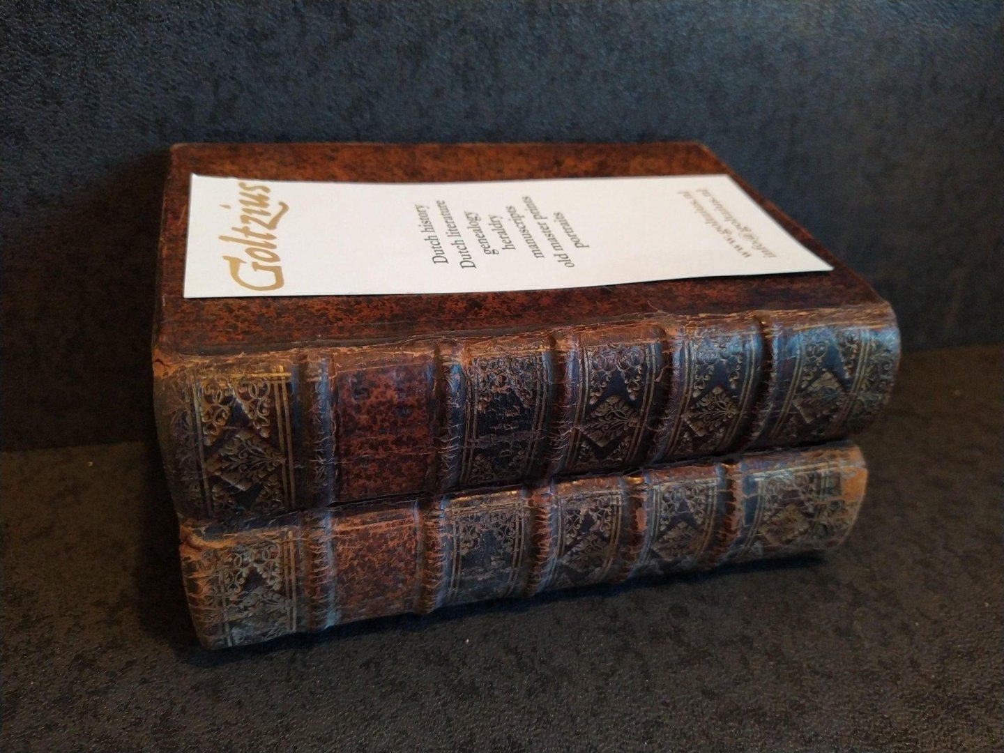 GROSEZ, JOANNES STEPHANUS, - Dagh-register der heyligen of overdenkingen voor allen de dagen des iaers, met een kort begryp vande levens der Heyligen (...)