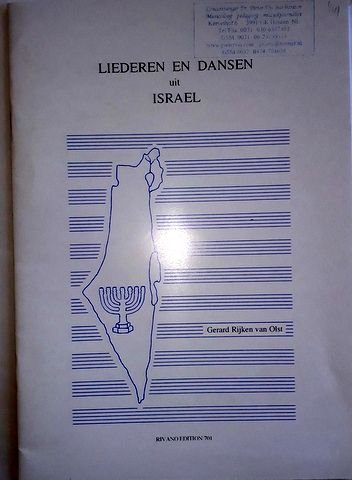 Rijken van Olst, Gerard: - Liederen en dansen uit Israel