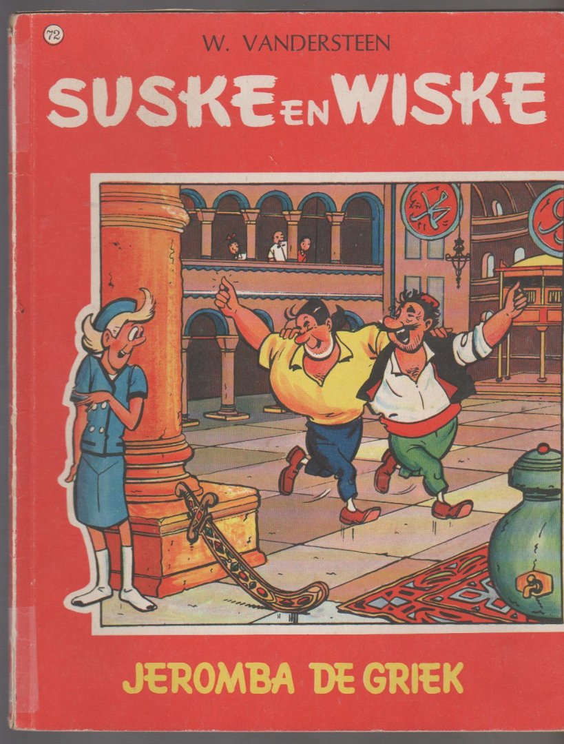 Vandersteen,Willy - Suske en Wiske 72 Jeromba de Griek eerste druk