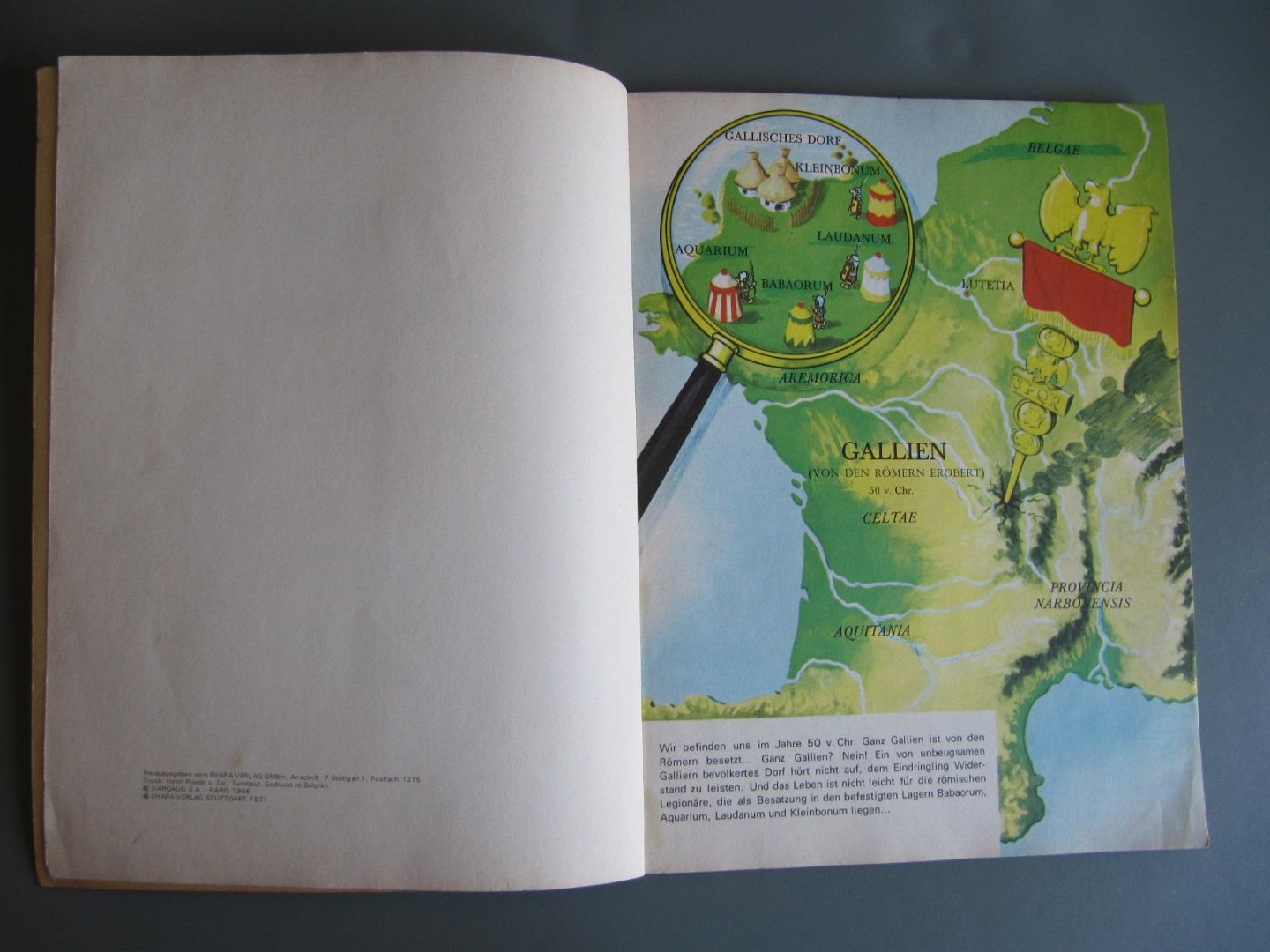 Goscinny (Zeichnungen: Uderzo) - Asterix bei den Briten - Grosser Asterix-Band VIII