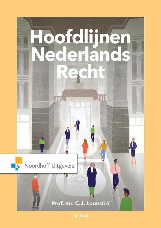 Loonstra, Prof.Mr.C.J. - Hoofdlijnen Nederlands recht