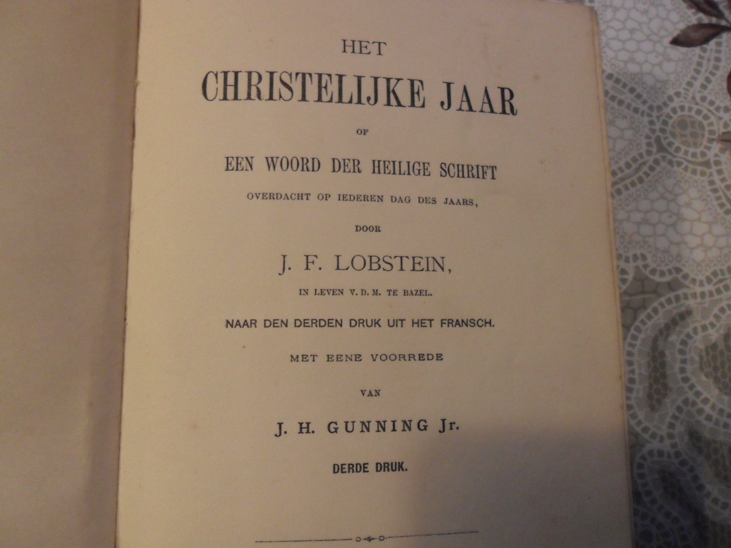 Lobstein J.F. - Het christelijke jaar