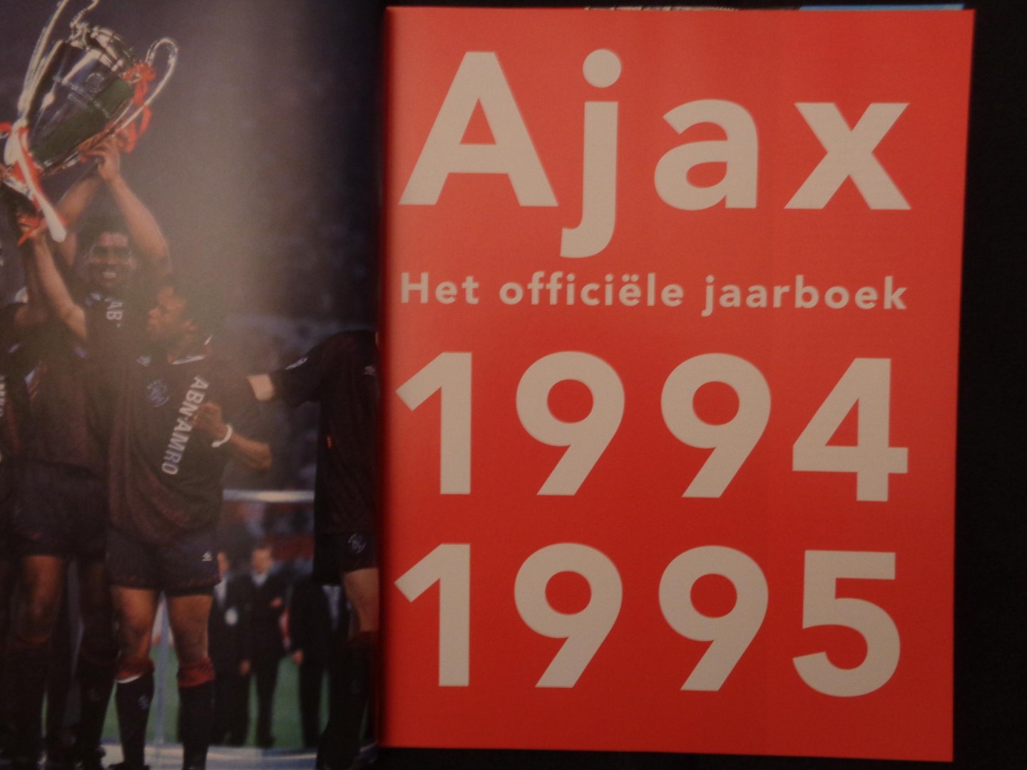 Endt, D. - Het officiele Ajax jaarboek / 1994-1995 / druk 1