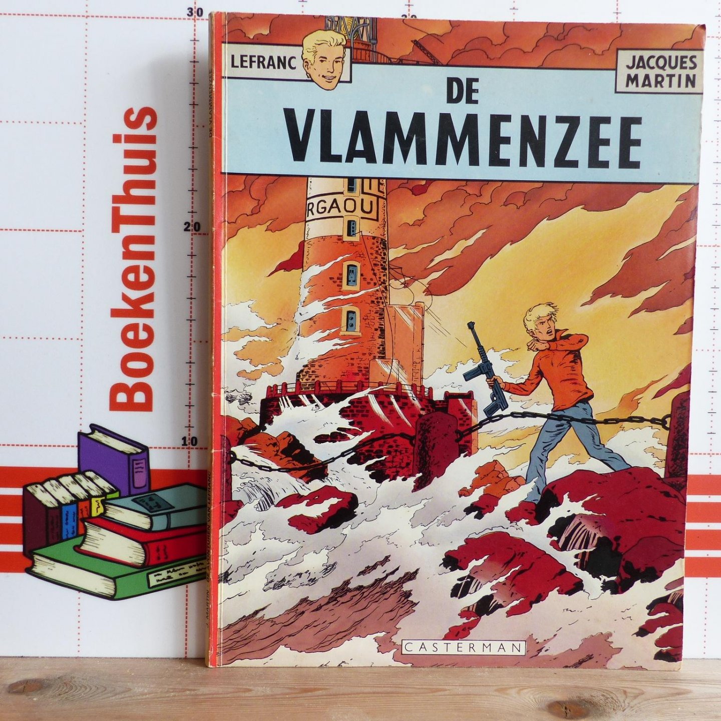 Martin, Jacques - Lefranc - de vlammenzee