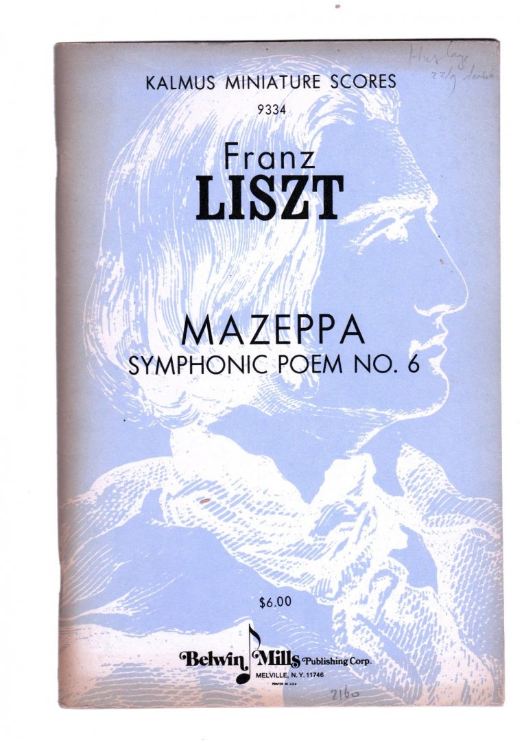 Liszt Franz - Mazeppa Symphonic poem no 6