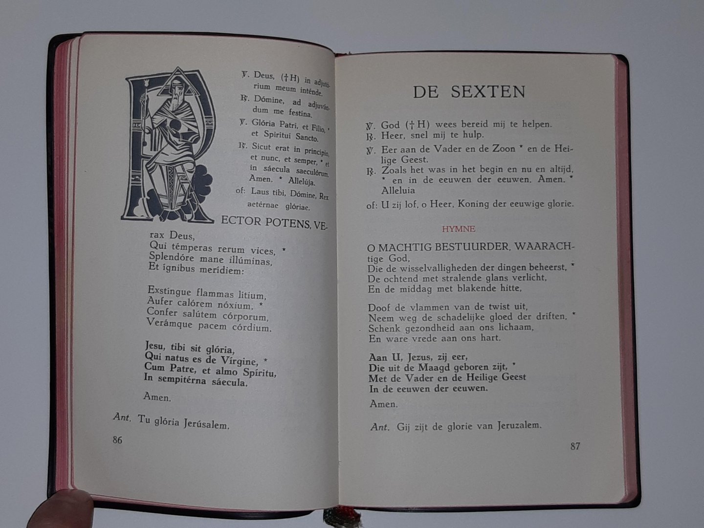  - Officie der verschijning van de onbevlekte maagd Maria te Lourdes en Gebedenboek ten dienste van de broeders van O.L. vrouw van Lourdes