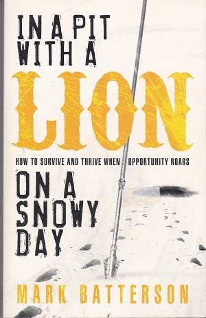 Batterson - In a pit with a lion