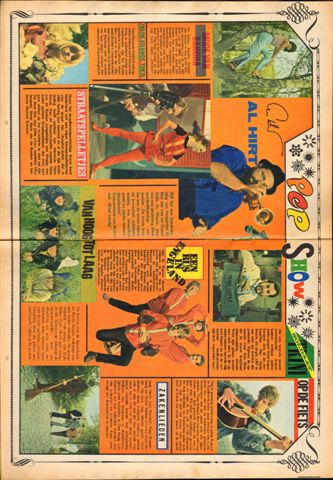 Diverse  tekenaars - PEP 1966 nr. 50, stripweekblad 10 december met o.a. DIVERSE STRIPS/RAY RINGO (COVER TEKENING)/KLEINE FOTO'S + ARTIKEL SANDRA/MARIANNE FAITHFULL/BYRDS/ARMAND/JAY-JAYS, goede staat
