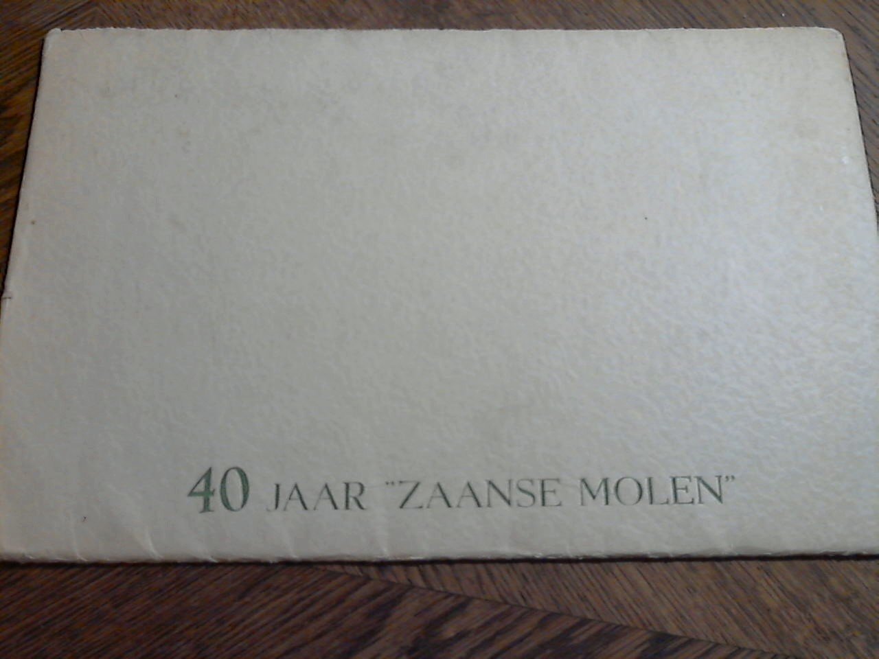 jubileumcommissie De Zaanse molen - 40 jaar "Zaanse Molen"