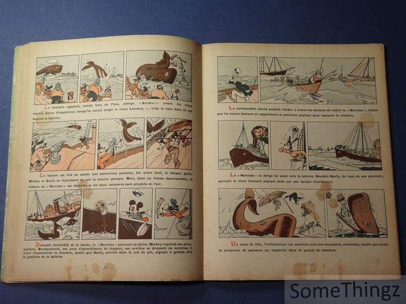 Walt Disney. - Mickey. Chasseur de Baleines.