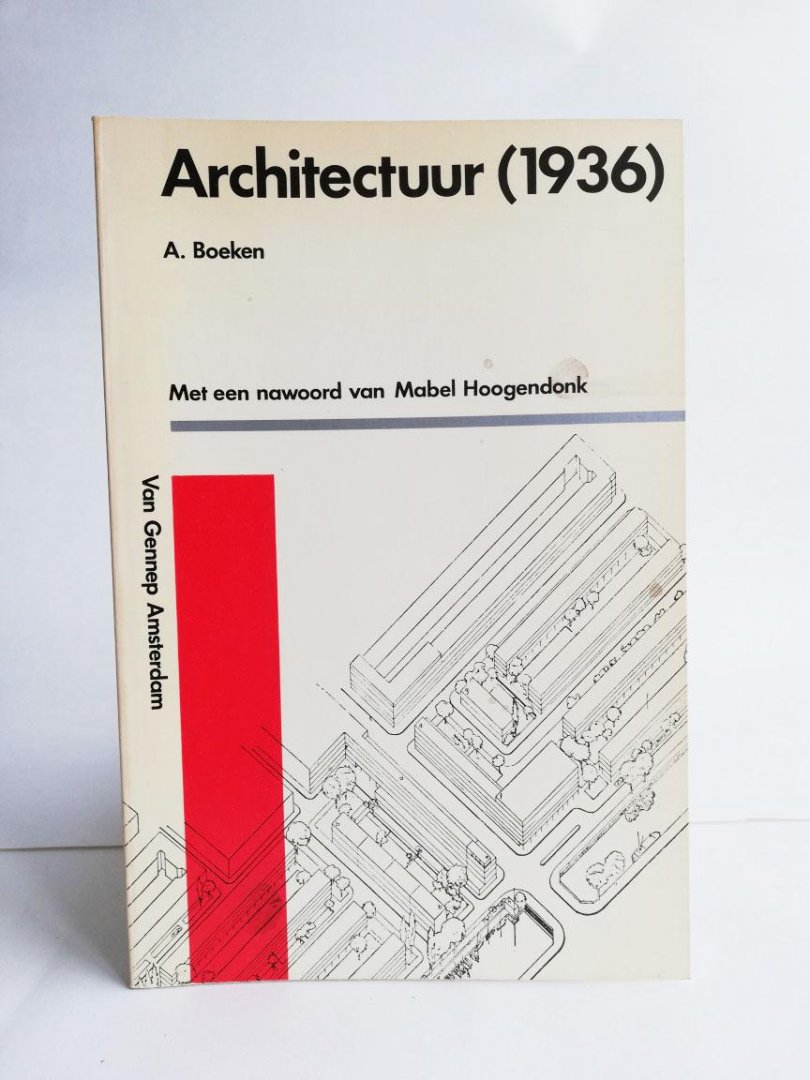 A. Boeken - Architectuur (1936)