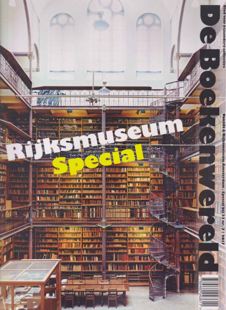  - De Boekenwereld. Blad voor bijzondere collecties. Jaargang 33 nr. 3. Rijksmuseum special
