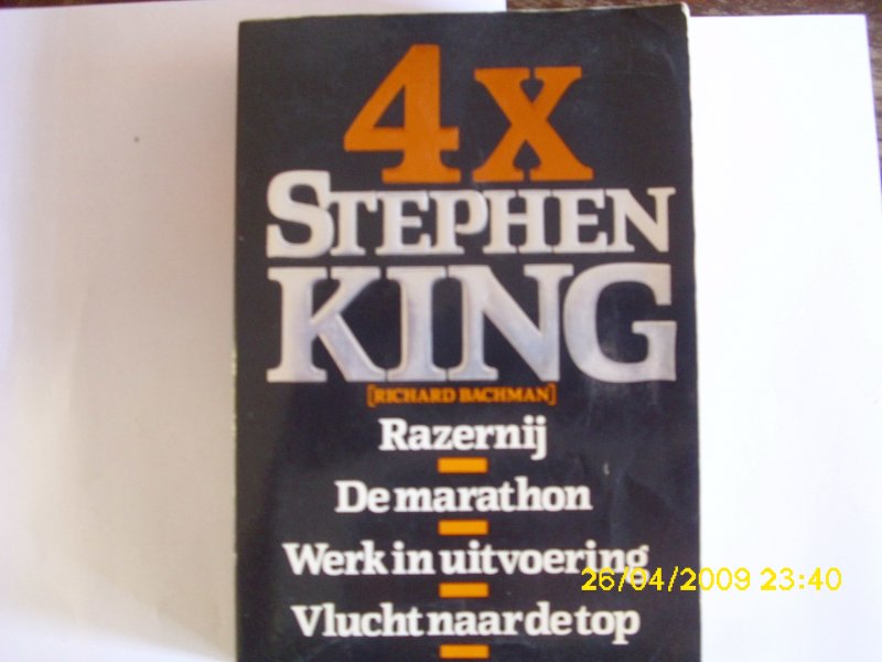 King, S. - 4x Stephen King (Richard Bachman) / druk 1