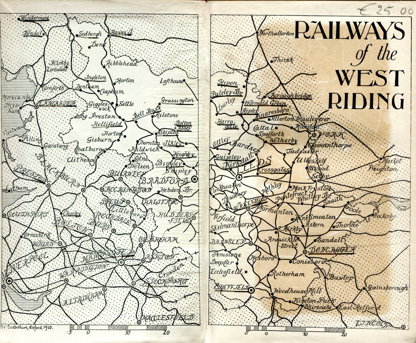 Morris, Joseph E. (ds1214) - The West Riding of Yorkshire. Railways of the West Riding.
