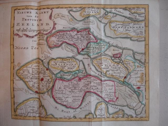 Martinet, J. F. - Het Vaderland, met geheel nieuw geteekende en gekleurde kaarten van iedere Provincie, de Generaliteitslanden en de geheele Republiek, en zeer gewigtige vaderlandsche afbeeldingen.