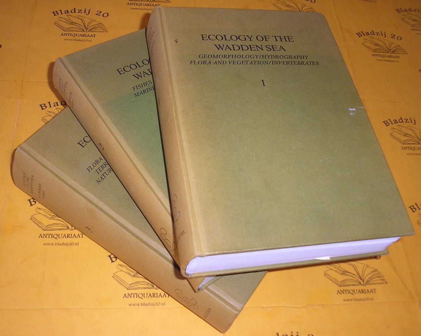 Wolff, W.J. (ed.). - Ecology of the Wadden Sea. Three volumes.
