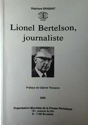 BRABANT Stéphane, [BERTELSON Lionel] - Lionel Bertelson, journaliste