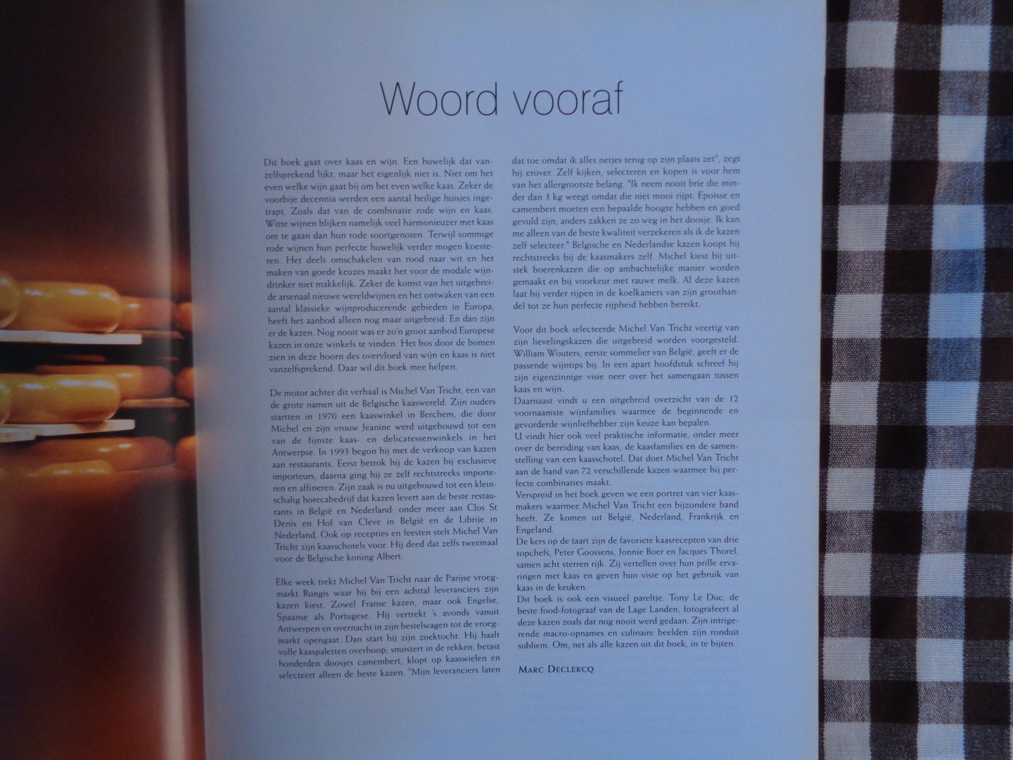 michel van tricht-marc declerq-tony le duc - kaas en wijn