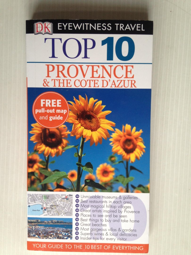  - Provence & The Cote D?Azur, Eyewitness Travel Guides Top 10
