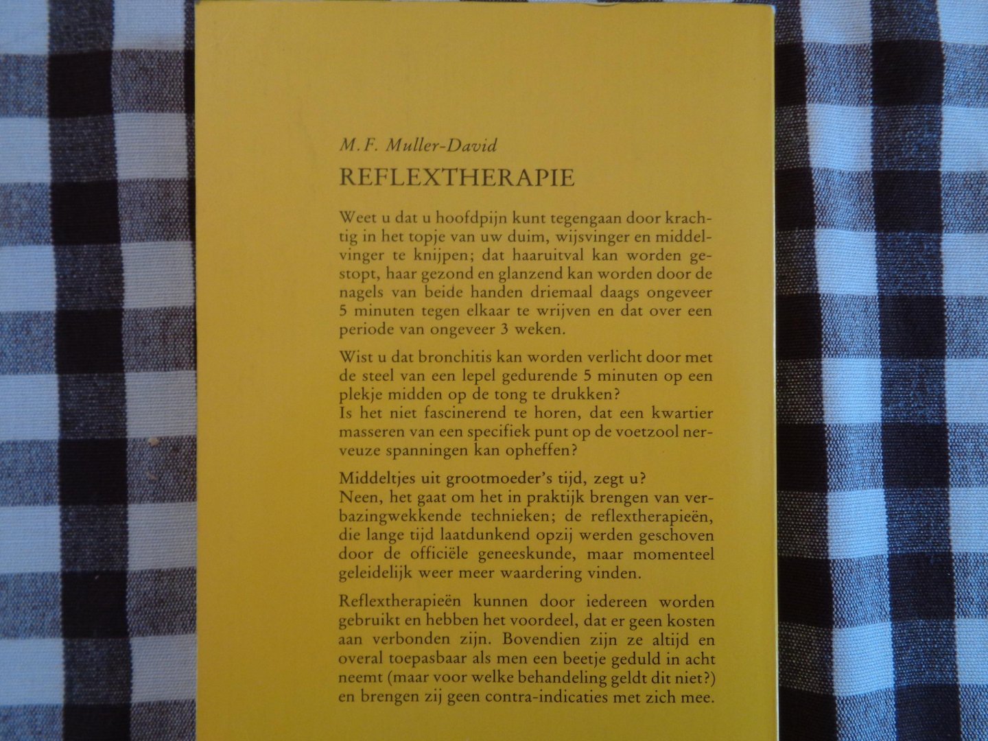 Muller David - Reflextherapie / druk 1