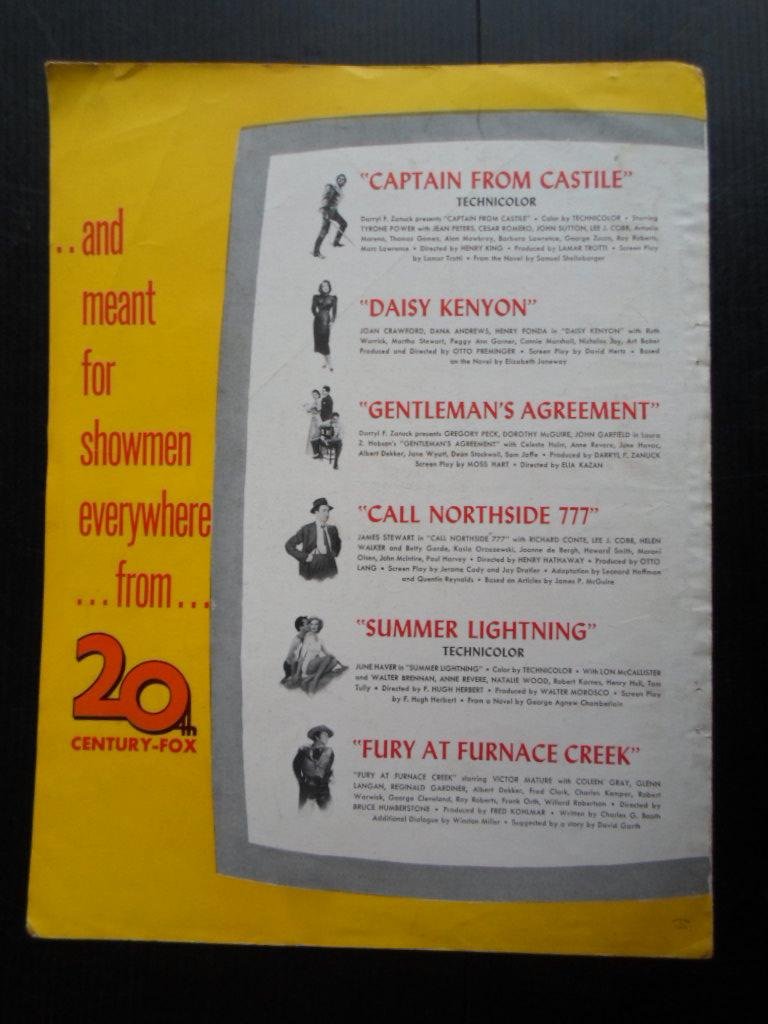  - Filmfolder You were meant for me, Lloyd Bacon