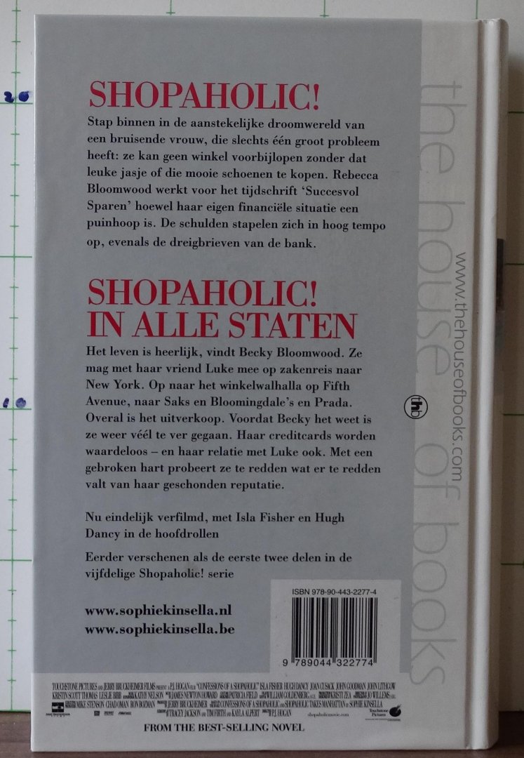 Kinsella, Sophie - Wickham, Madeleine - Confessions of a Shopaholic film.ed / bevat : shopaholic & shopaholic in alle staten
