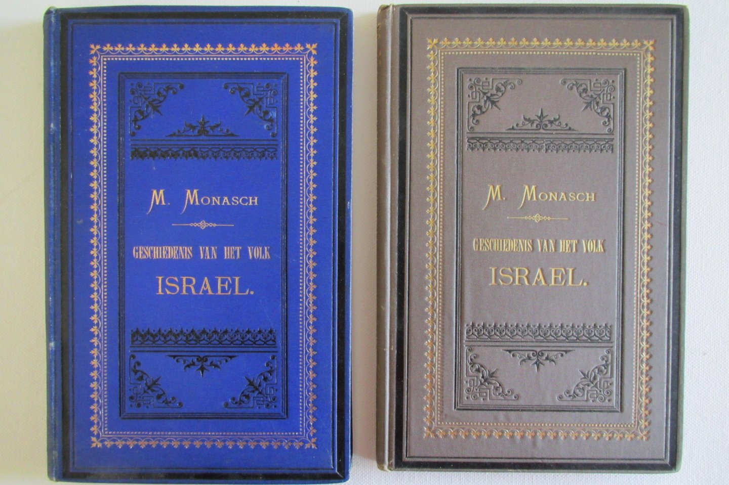 Monasch, M. - Geschiedenis van het volk Israel. Drie delen.