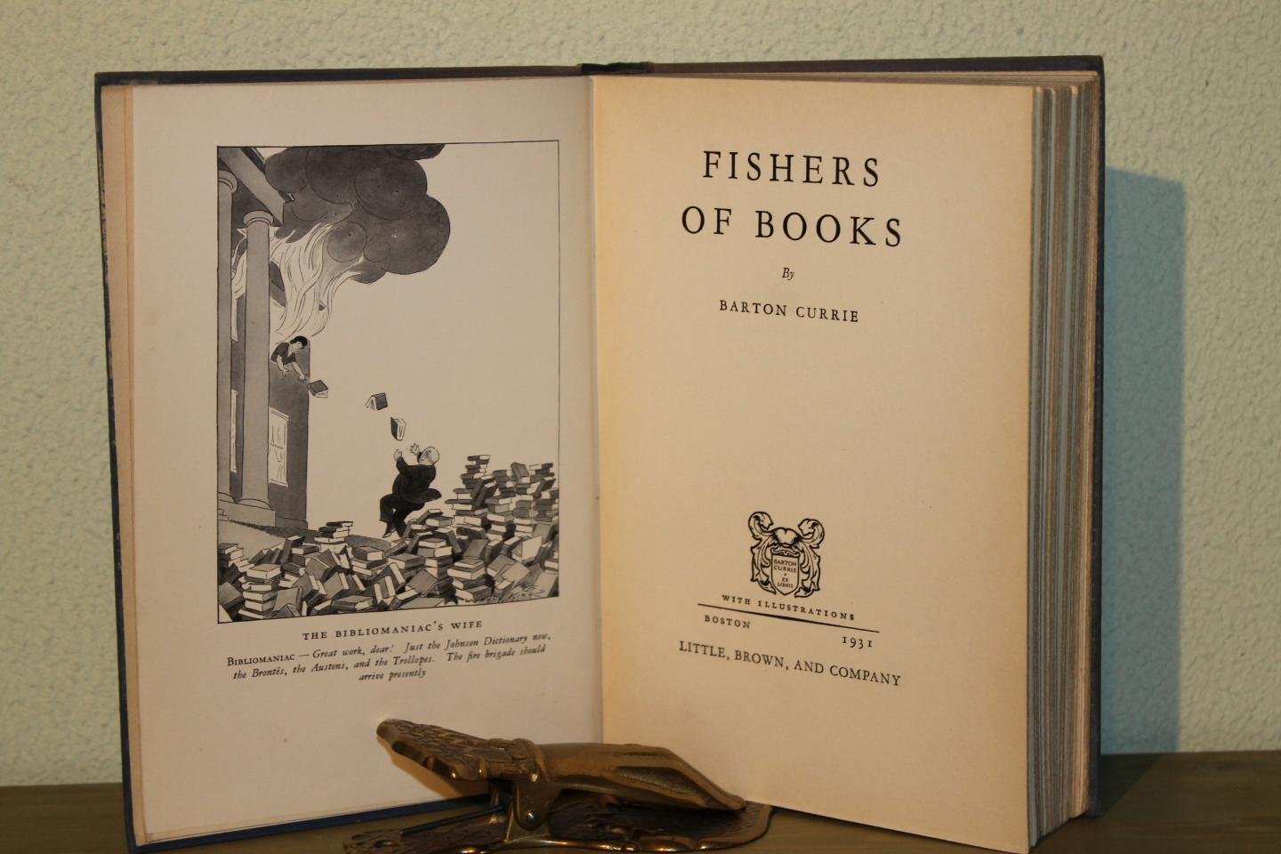 CURRIE, Barton - Fishers of Books