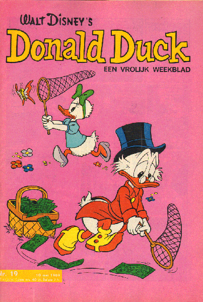 Disney, Walt - Donald Duck 1969 nr. 19 , 10 mei, Een Vrolijk Weekblad,  goede staat