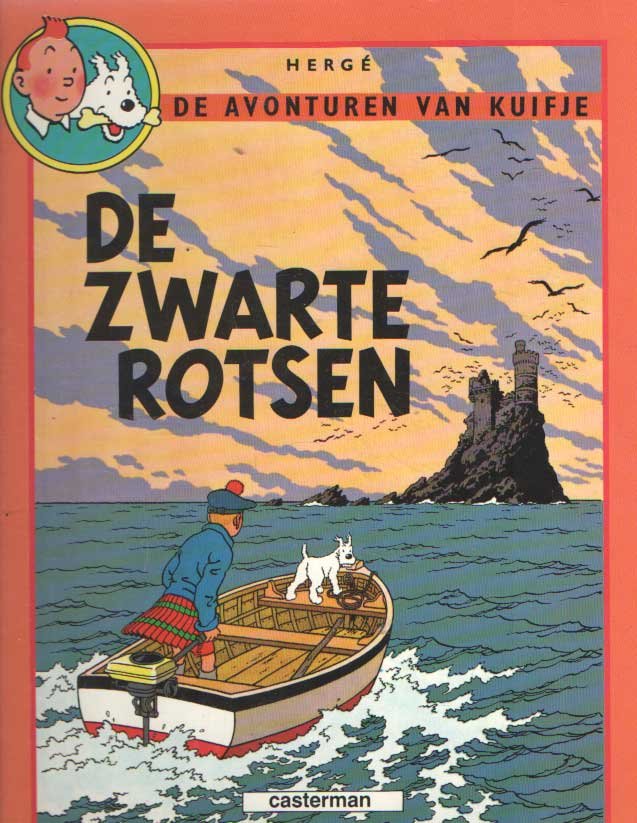 Hergé - De avonturen van Kuifje. De zwarte rotsen, gevolgd door De geheimzinnige ster