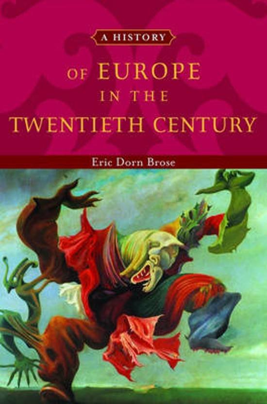 Brose, Eric Dorn - A History of Europe in the Twentieth Century