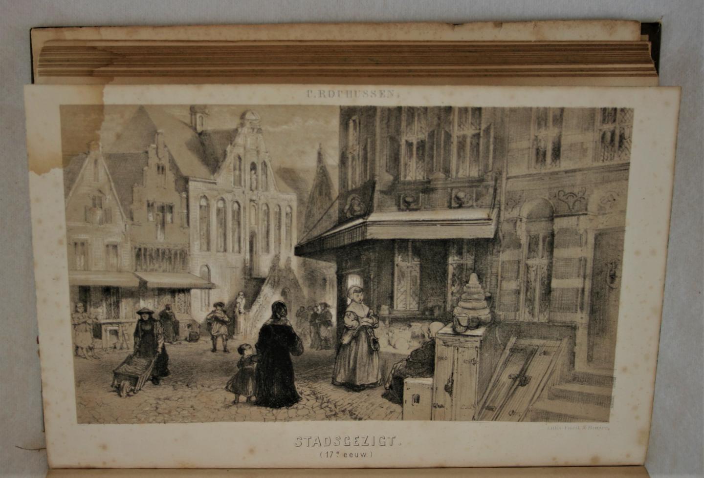 Schotel, Dr.G.D.J. - Het Oud Hollandsch Huisgezin der zeventiende eeuw - eerste stuk ( 7 foto's )