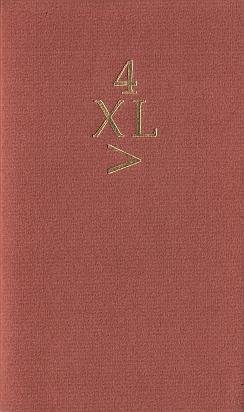 DONNE, John - 4 XL > (For forty more). (Zeven gedichten en twee fragmenten uit preken).