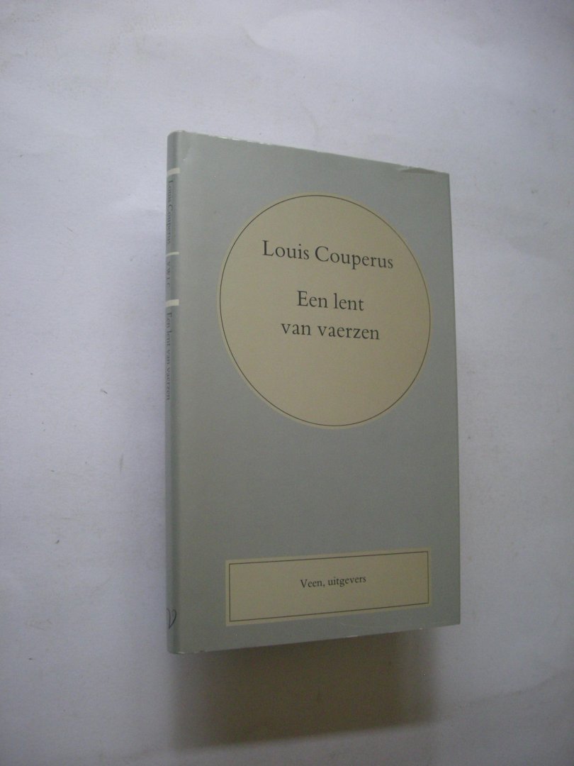 Couperus, Louis. - Een lent van vaerzen. Volledige Werken Louis Couperus 1
