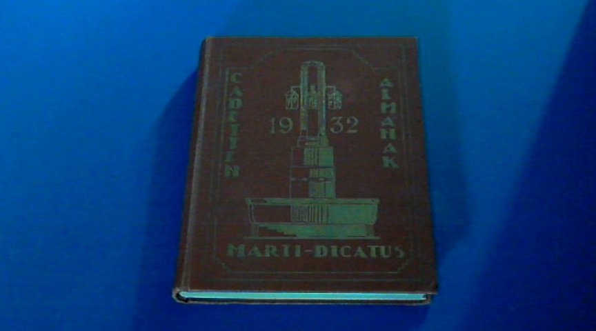 - - Cadetten Almanak KMA voor 1932