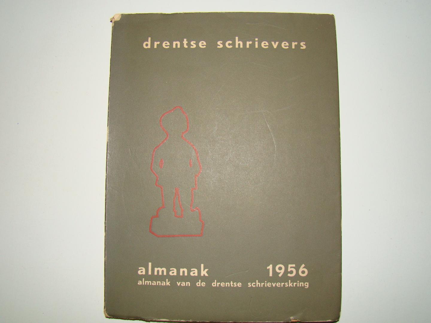 Naarding e.a. - Drentse Schrievers Almanak 1956. Almanak van de Drentse Schrieverskring.