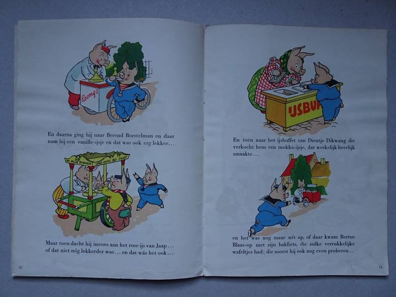 Harmsen van Beek. - Piggeltjes verjaardag.
