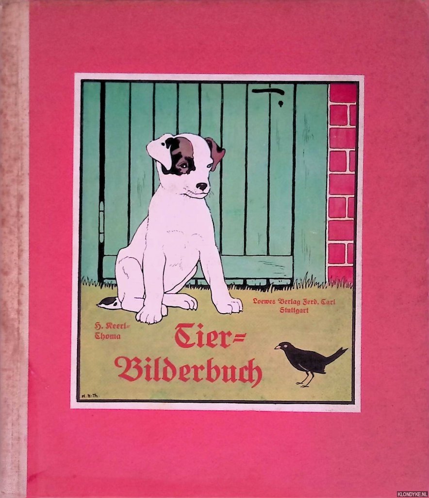 Keerl-Thoma, Hedw. (mit Bildern und Versen von) - Tierbilderbuch