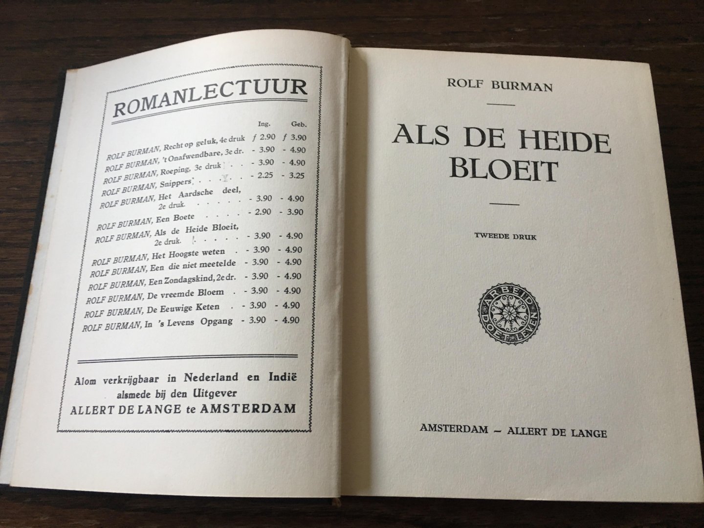 Rolf Burman - Als de heide bloeit