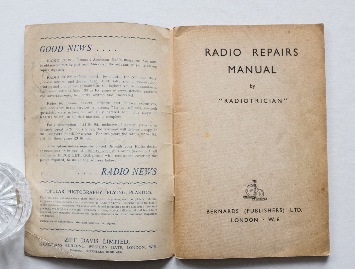 Radiotrician - Radio repairs manual