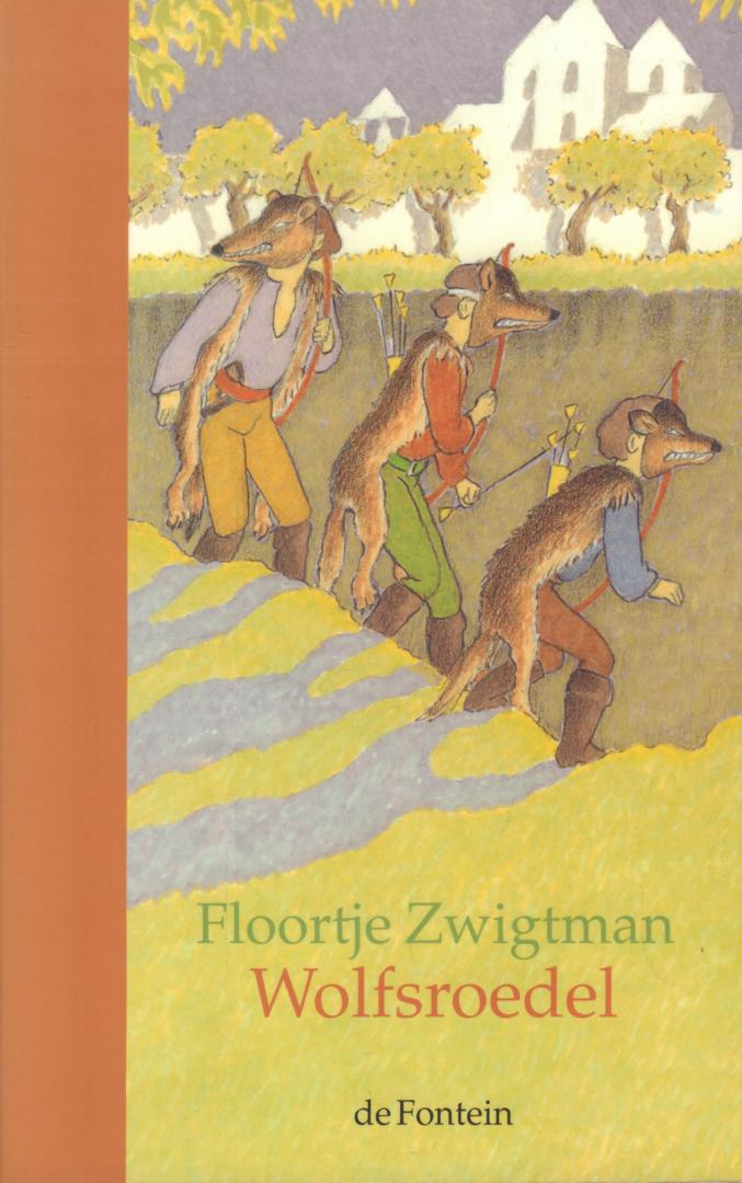 Zwigtman, Floortje - Wolfsroedel, 512 pag. dikke paperback, gave staat