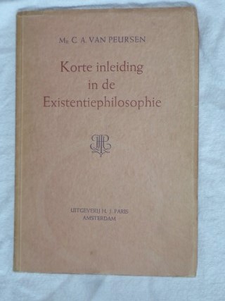 Peursen van, C. A. Mr - Korte inleiding in de Existentiephilosophie