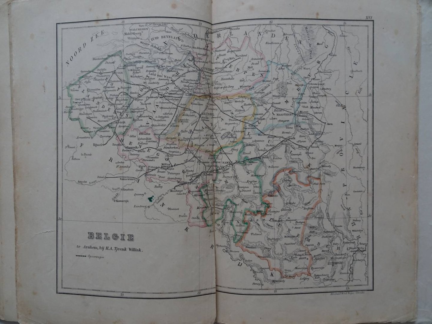 Geerling, W.J.. - Nieuwe Atlas voor Gymnasiën en Instituten.