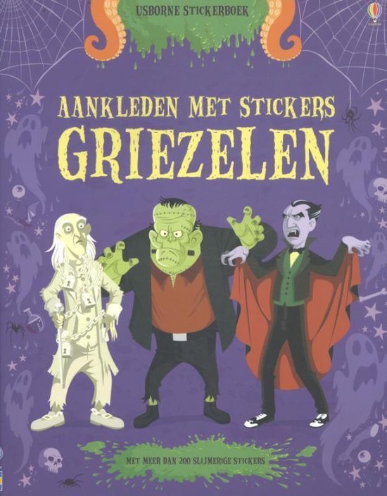  - Aankleden met stickers - griezelen