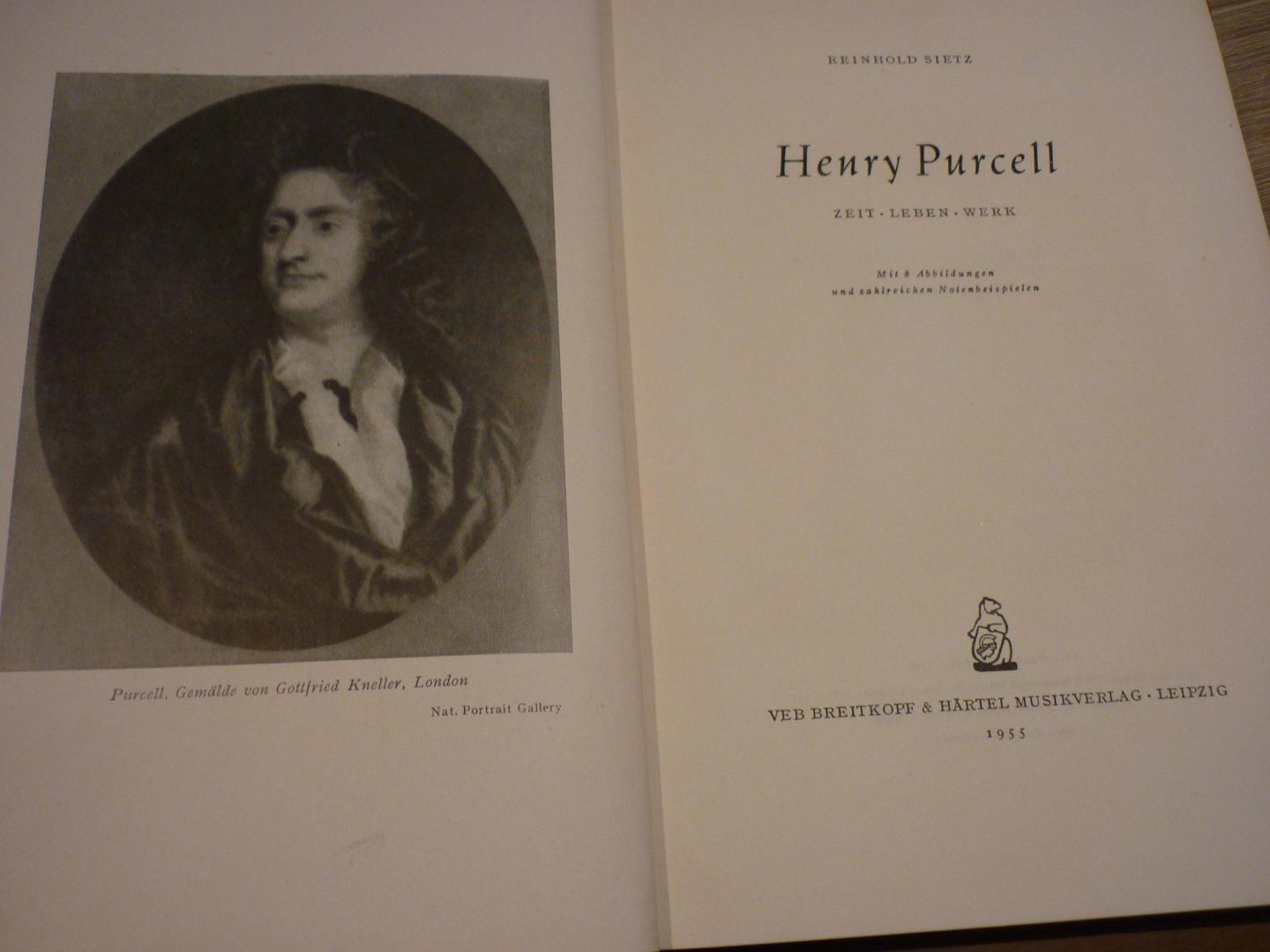 Sietz; Reinhold - Henry Purcell - Zeit . Leben . Werk