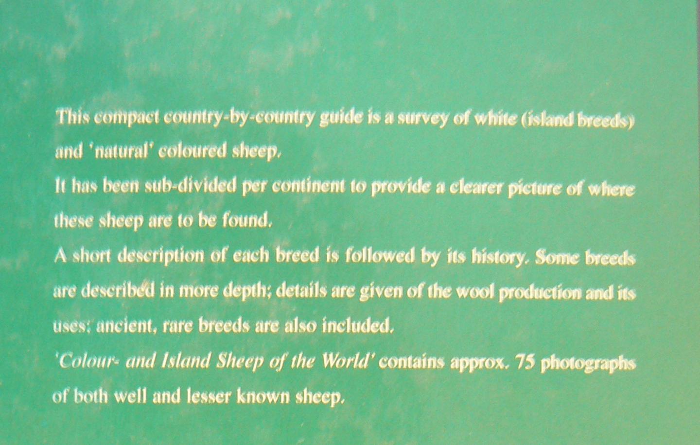  - Colour and Island sheep of the world eng. / druk 1