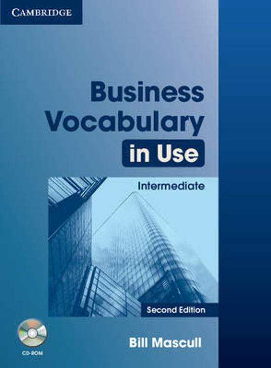 Mascull, Bill - Business Vocabulary in Use / Intermediate with Answers [With CDROM]