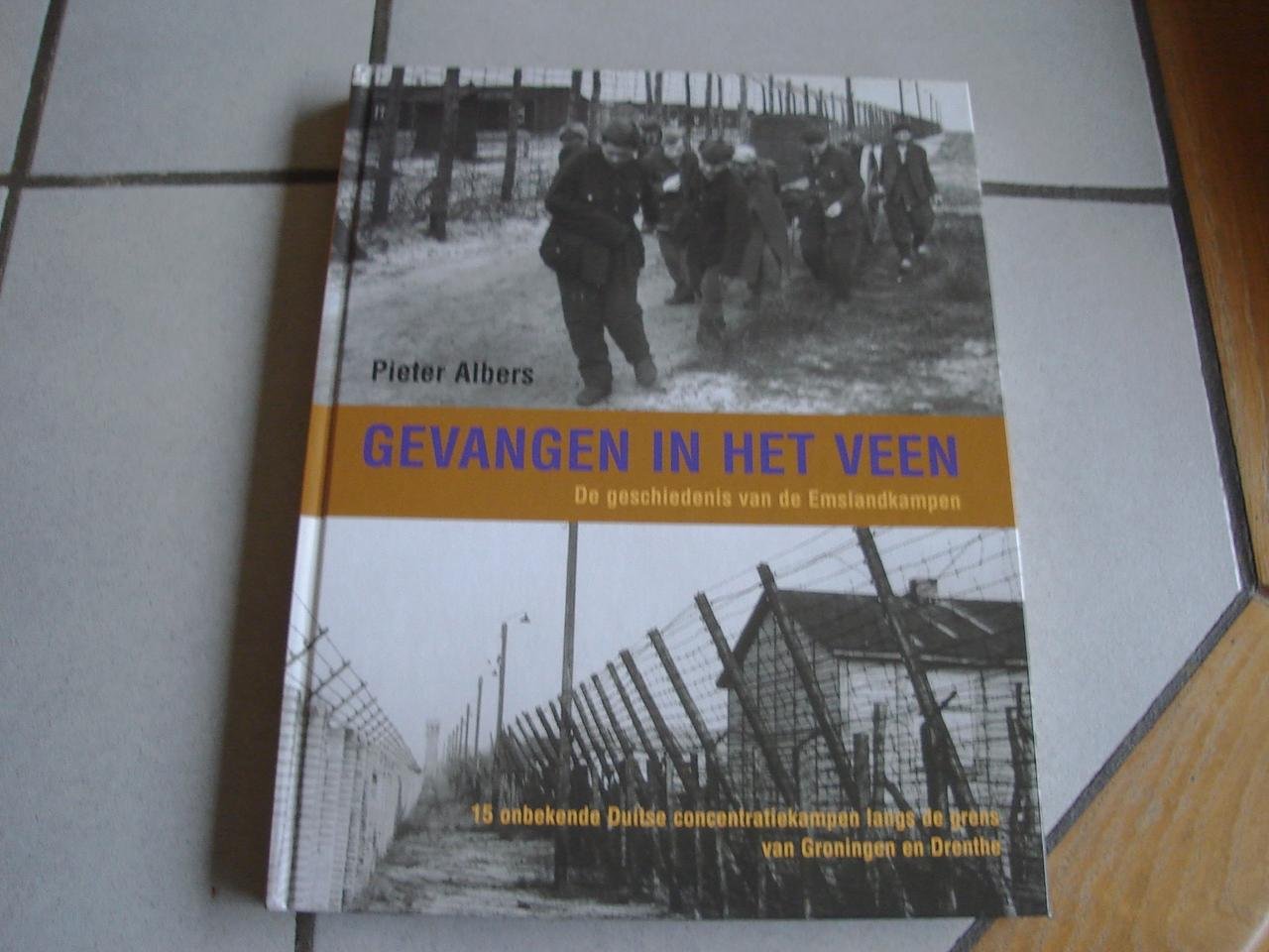 Pieter Albers - Gevangen in het veen de geschiedenis van de Emslandkampen. 15 onbekende duitse concentratiekampen langs de grens van groningen en Drenthe.
