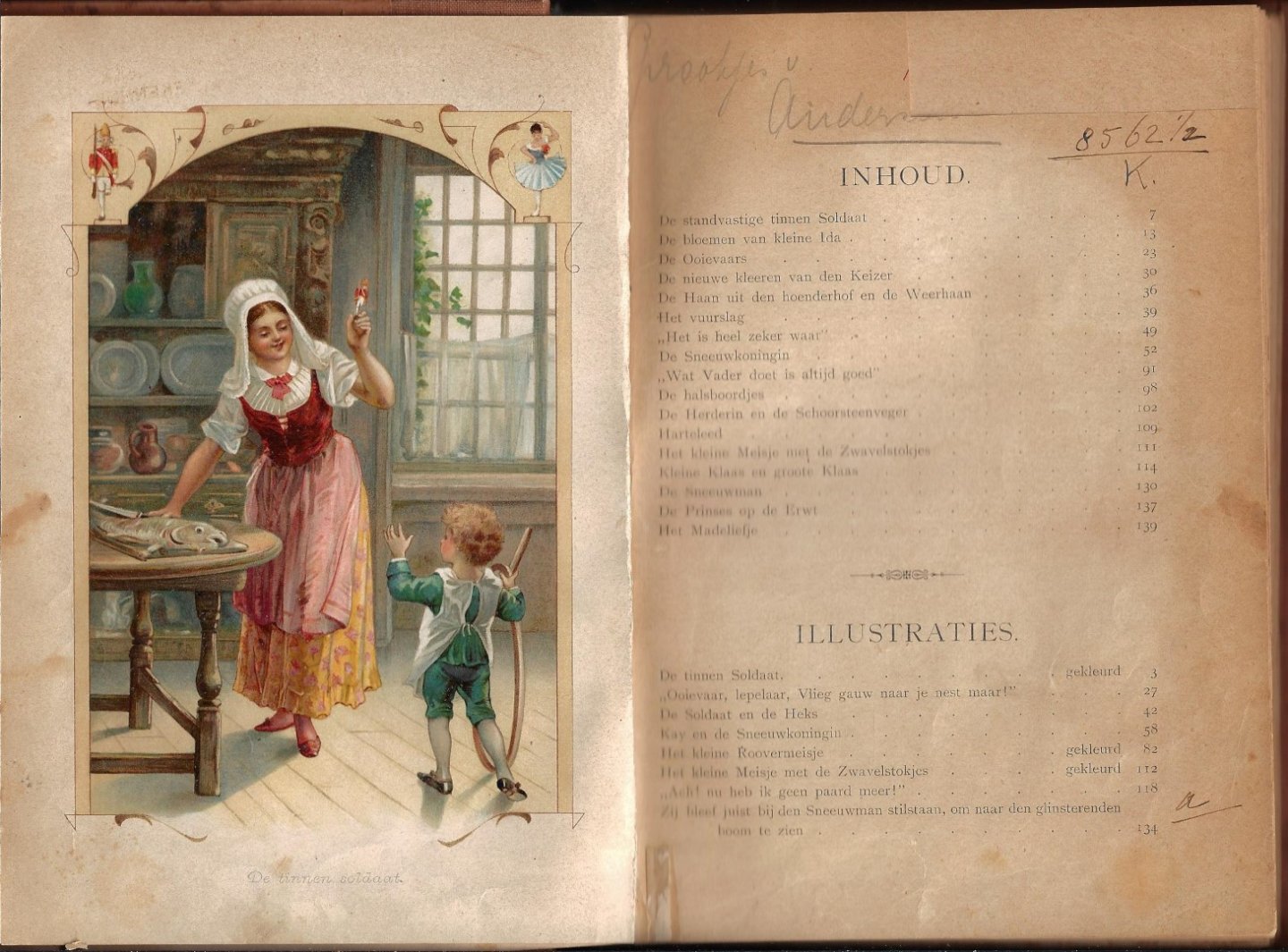 Doorman,Christina - Sprookjes van Hans Andersen / Hans C. Andersen ills. E. Stuart Hardy  & Ernest Robert Nister